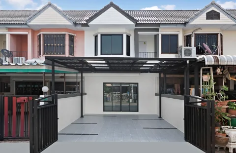 (ขายแล้ว) ทาวน์โฮม 2 ชั้น รีโนเวทใหม่ หมู่บ้านพิมลกาญจน์ แจ้งวัฒนะ – เลียบคลองประปา ใกล้เมืองทองธานี
