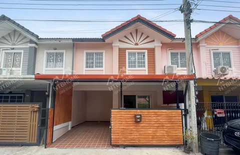 บ้านพฤกษา 33 บางบัวทอง (ถนนเลียบคลองบางไผ่) ต่อเติมครบพร้อมอยู่ ทำเลดีใกล้เซ็นทรัล เวสต์เกต