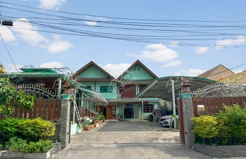 หมู่บ้านสหกรณ์เคหะสถาน 3 ปากเกร็ด ต่อเติมครบ สภาพดี ใกล้เมืองทองธานี