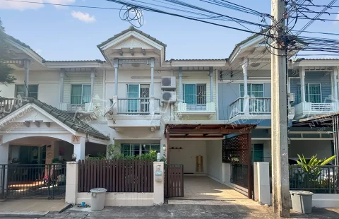 เดอะวิลล่า รัตนาธิเบศร์-ท่าอิฐ สภาพดี ต่อเติมครบ ใกล้ MRT สายสีม่วง