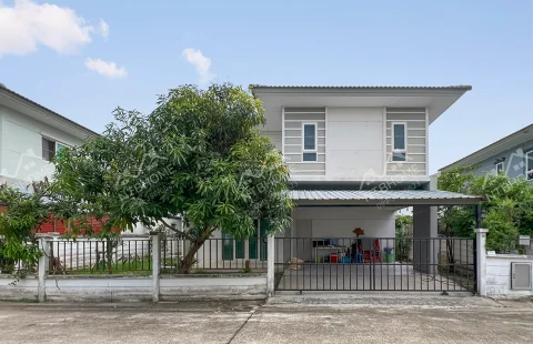 คุณาภัทร 6 บ้านกล้วย-ไทรน้อย ต้นโครงการ ต่อเติมครบ ใกล้เซ็นทรัล เวสต์เกต