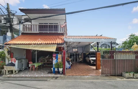 บ้านเดี่ยว 91 ตร.ว. หมู่บ้านเทพประทาน ดอนเมือง (ซอยวัดเวฬุวนาราม) ทำเลดี ต่อเติมครบ
