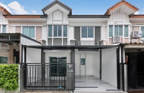 (ขายแล้ว) ทาวน์โฮม 2 ชั้น รีโนเวทใหม่ พฤกษาวิลล์ 22 ราชพฤกษ์ – พระราม 5-2 ต่อเติมครบ (ซอยวัดสังฆทาน) ใกล้สะพานพระราม 5