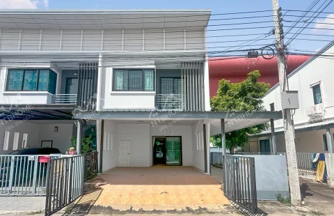 บ้านลภาวัน 23 บางบัวทอง แปลงมุม ถนนเมน ต่อเติมครบ ทำเลดีติดถนนใหญ่ 345-ราชพฤกษ์