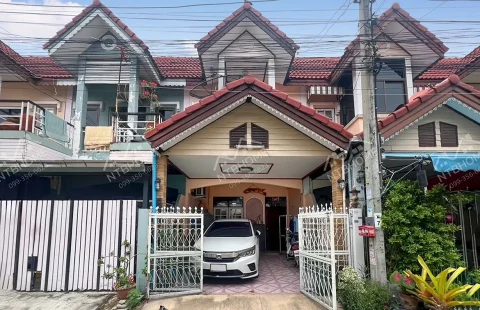 หมู่บ้านปิ่นทอง 2 ดอนเมือง (ซอยช่างอากาศอุทิศ 16) ต่อเติมครบ ใกล้สนามบินดอนเมือง