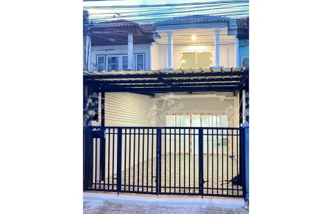 หมู่บ้านดุลิยานนท์ ซอยทรายทอง 30 แต่งใหม่ พร้อมอยู่ ทำเลดีใกล้กรมชลประทาน ปากเกร็ด