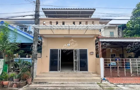 หมู่บ้านสวัสดี สายไหม-หทัยราษฎร์ 2 ถนนสุขาภิบาล 5 ถนนเมนโครงการ ทำเลดีเข้าซอยไม่ลึก ใกล้ทางด่วน
