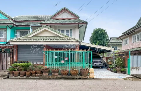 บ้านพฤกษา 14 เอ บางบัวทอง ต่อเติมครบ ทำเลดีในซอยวัดลาดปลาดุก