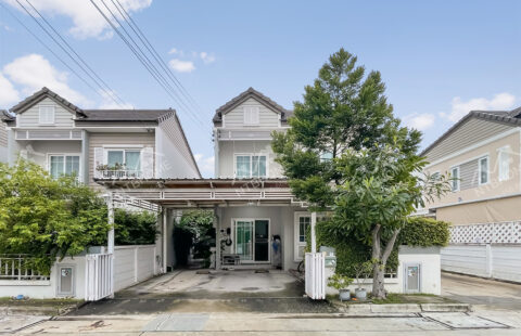 เดอะ วิลเลจ ชัยพฤกษ์-วงแหวน แปลงมุม ต่อเติมครบ ทำเลดีเดินทางสะดวก