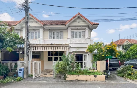หมู่บ้านเปี่ยมสุข 2 บางใหญ่ แปลงมุม ต่อเติมครบ เข้าซอยไม่ลึก ใกล้เซ็นทรัลเวสต์เกต