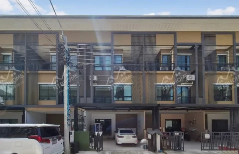 ทาวน์โฮม 3 ชั้น สัมมากร อเวนิว ชัยพฤกษ์-วงแหวน ต่อเติมครบ ทำเลดี ใกล้โรบินสัน ไลฟ์สไตล์ ราชพฤกษ์