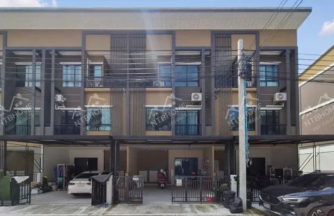 ทาวน์โฮม 3 ชั้น สัมมากร อเวนิว ชัยพฤกษ์-วงแหวน ต่อเติมครบ สภาพดีพร้อมอยู่ เดินทางสะดวก