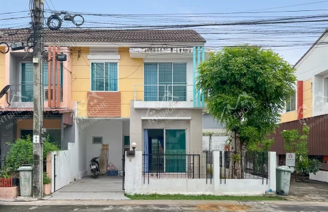 หมู่บ้านวิสต้า อเวนิว วัชรพล แปลงมุม ถนนเมน ใกล้ทางด่วน