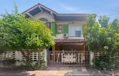 หมู่บ้านคูณทรัพย์รดา บางบัวทอง แปลงมุม ในซอยจันทร์ทองเอี่ยม ทำเลดีใกล้รถไฟฟ้า