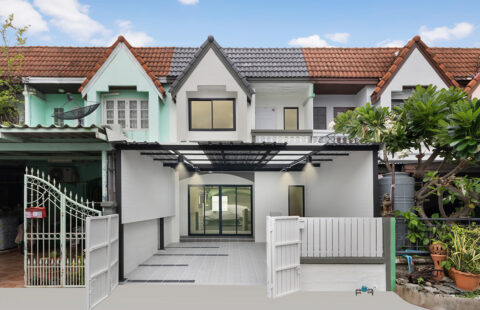 ทาวน์โฮม 2 ชั้น รีโนเวทใหม่ หมู่บ้านบัวทอง 2 บางใหญ่-เซ็นทรัลเวสท์เกต ใกล้ MRT คลองบางไผ่