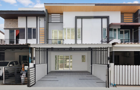 ทาวน์โฮม 2 ชั้น รีโนเวทใหม่ กัสโต้ ท่าน้ำนนท์-พระราม 5 (4นอน3น้ำ2จอด) ใกล้ท่าน้ำนนท์