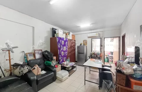 ห้องชุดการเคหะปากเกร็ด (วัดกู้) ชั้น 3 ทำเลดี เข้าซอยไม่ลึก ใกล้ห้าแยกปากเกร็ด