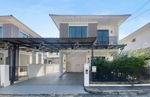 โมดิ วิลล่า บางบัวทอง ต่อเติมครบ ทำเลดีซอยข้างตลาดสมบัติบุรี ใกล้รถไฟฟ้า