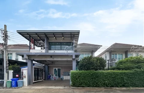 หมู่บ้านสิริกานต์ 3 บางใหญ่ ต่อเติมครบพร้อมอยู่ ทำเลดีในซอยวัดลาดปลาดุก