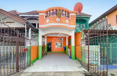 หมู่บ้านเปี่ยมสุข ปากเกร็ด (วัดกู้) ทำเลดี ในซอยสุขาประชาสรรค์ 2