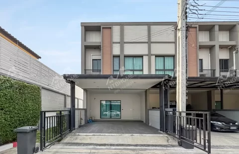 เวิร์ฟ พระราม 5 แปลงมุม ถนนเมน ต่อเติมครบพร้อมอยู่ ใกล้ท่าน้ำนนท์