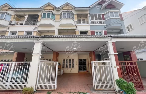 ทาวน์โฮม 3 ชั้น วิชั่นวิลล์ 5 งามวงศ์วาน-สามัคคี 34 ถนนเมน ต่อเติมครบ ใกล้จุดขึ้นทางด่วน “งามวงศ์วาน”