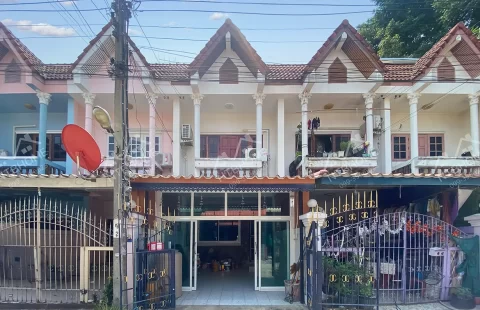 บ้านสวนดวงพร บางกรวย ต่อเติมครบพร้อมอยู่ ทำเลดี ใกล้วงเวียนพระราม 5
