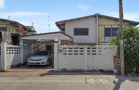 บ้านแฝด 2 ชั้น ประชานิเวศน์ 3 ซอย 12 ต่อเติมครบ สภาพดี ใกล้รถไฟฟ้า