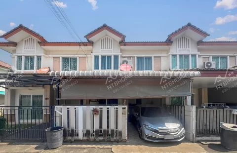 พฤกษาวิลล์ 22 พระราม 5-2 ต่อเติมครบ ทำเลดีใกล้สะพานพระราม 5 ในซอยวัดสังฆทาน