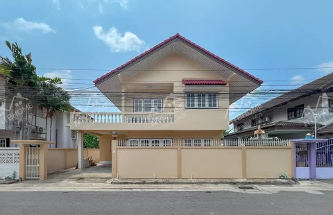 บ้านเดี่ยว 2 ชั้น สี่ไชยทอง 3 แจ้งวัฒนะ ต่อเติมครบพร้อมอยู่ ใกล้เซ็นทรัล แจ้งวัฒนะ