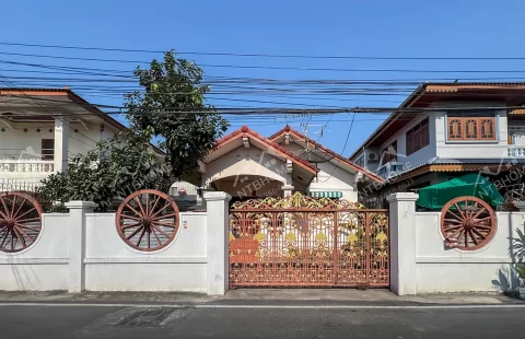 บ้านเดี่ยวชั้นเดียว 57 ตร.ว. ซอยบางศรีเมือง 3 ทำเลดี ใกล้ท่าน้ำนนท์