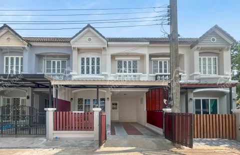 บุศรินทร์ บ้านกล้วย – ไทรน้อย ปรับปรุงใหม่ ต่อเติมครบพร้อมอยู่ ใกล้รถไฟฟ้าสายสีม่วงและเซ็นทรัลเวสต์เกต