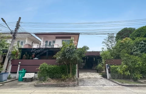 วิลล่าคุณาลัย 1 ซอยวัดลาดปลาดุก ต่อเติมครบพร้อมอยู่ ทำเลดีเข้าซอยไม่ลึก