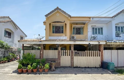 บัวทองธานี บางบัวทอง แปลงมุม ต่อเติมครบ โครงการทำเลดีติดถนนใหญ่