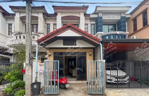 บุศรินทร์ บางบัวทอง หน้าบ้านไม่ชนใคร ต่อเติมครบ ใกล้เซ็นทรัลเวสต์เกตและรถไฟฟ้า