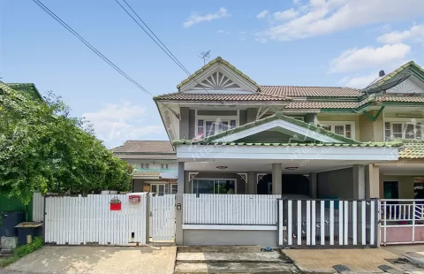 พฤกษา 14 เอ บางบัวทอง ต่อเติมครบ ทำเลดีในซอยวัดลาดปลาดุก