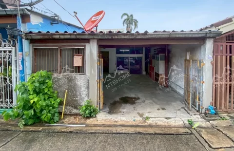 ทาวน์เฮ้าส์ชั้นเดียว หมู่บ้านถวิลดี ซอยติวานนท์-ปากเกร็ด 13 ถนนเมน ต่อเติมครบ ใกล้ห้าแยกปากเกร็ด