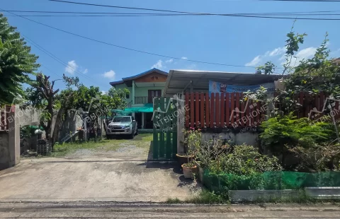 บ้านเดี่ยว 2 ชั้น หลังหมู่บ้านพระปิ่น 3 บางใหญ่ 102 ตรว. ทำเลดีใกล้รถไฟฟ้า เซ็นทรัลเวสต์เกต