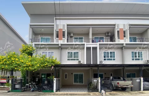 ทาวน์โฮม 3 ชั้น วิชั่น สมาร์ท ไลฟ์ สถานีรถไฟฟ้าบางพลู-รัตนาธิเบศร์ ต่อเติมครบพร้อมอยู่ ทำเลดีใกล้รถไฟฟ้า