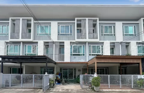 ทาวน์โฮม 3 ชั้น อันนาทาวน์โฮม ราชพฤกษ์-แจ้งวัฒนะ (ซอยวัดสลักเหนือ) ทำเลดีใกล้แยกสวนสมเด็จ