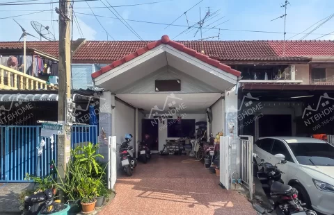 หมู่บ้านลานทอง ปากเกร็ด ต่อเติมครบ ทำเลดีติดถนนใหญ่ติวานนท์