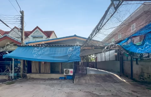 ทาวน์เฮ้าส์ชั้นเดียว หมู่บ้านเต็มรัก วัดลาดปลาดุก แปลงมุม ถนนเมนสุดทาง สำหรับพักอาศัยหรือลงทุน