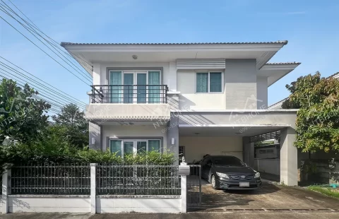 คุณาลัยพราว บ้านกล้วย-ไทรน้อย แปลงมุมทำเลดี ใกล้รถไฟฟ้าสายม่วง “สถานีคลองบางไผ่”