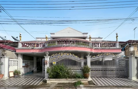 ทาวน์เฮ้าส์ 2 หลังติดกัน หมู่บ้านพระปิ่น 3 บางใหญ่-กาญจนาภิเษก ต่อเติมครบ ทำเลดี ใกล้เซ็นทรัลเวสต์เกต