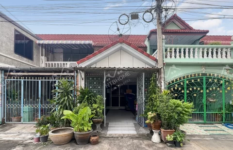 หมู่บ้านพระปิ่น 3 บางใหญ่-กาญจนาภิเษก หน้าบ้านไม่ชนใคร ต่อเติมครบ ใกล้ตลาด ติดถนนใหญ่