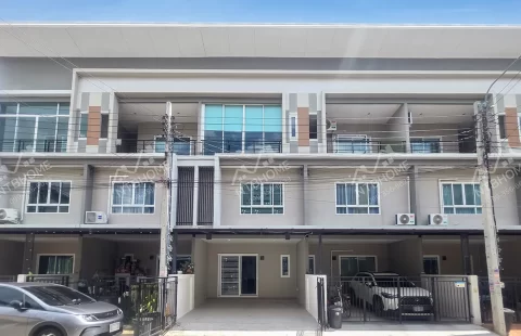 ทาวน์โฮม 3 ชั้น วิชั่นสมาร์ทไลฟ์ สถานีรถไฟฟ้าบางพลู – รัตนาธิเบศร์ ต่อเติมครบพร้อมอยู่ ทำเลดีใกล้รถไฟฟ้า