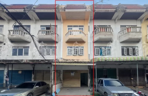 ให้เช่า 8,000/เดือน อาคารพาณิชย์ 3 ชั้น รัตนาธิเบศร์ ซอย 1/3 แยก 1 ทำเลดีพร้อมอยู่ ใกล้รถไฟฟ้า
