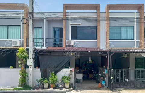 เปี่ยมสุข แจ้งวัฒนะ-ราชพฤกษ์ ถนนเมน ต่อเติมครบ ใกล้รถไฟฟ้าสายสีม่วง “สถานีคลองบางไผ่”