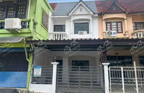 หมู่บ้านทรัพย์วัฒนะ ปากเกร็ด ต่อเติมครบพร้อมอยู่ ทำเลดีถนนเมน เข้าซอยไม่ลึก เยื้องเซ็นทรัลแจ้งวัฒนะ