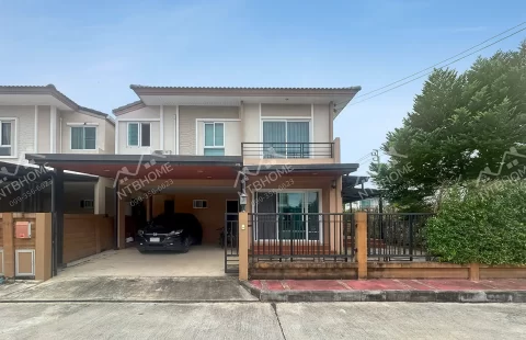 ภัสสร ไพรด์ ปิ่นเกล้า-วงแหวน แปลงมุม ต่อเติมครบ ใกล้โลตัส บางใหญ่